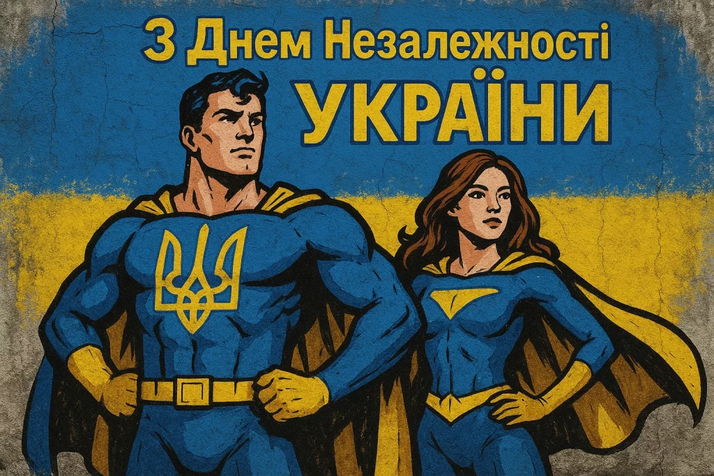 Привітання до Дня Незалежності України: своїми словами та в картинках чи листівках