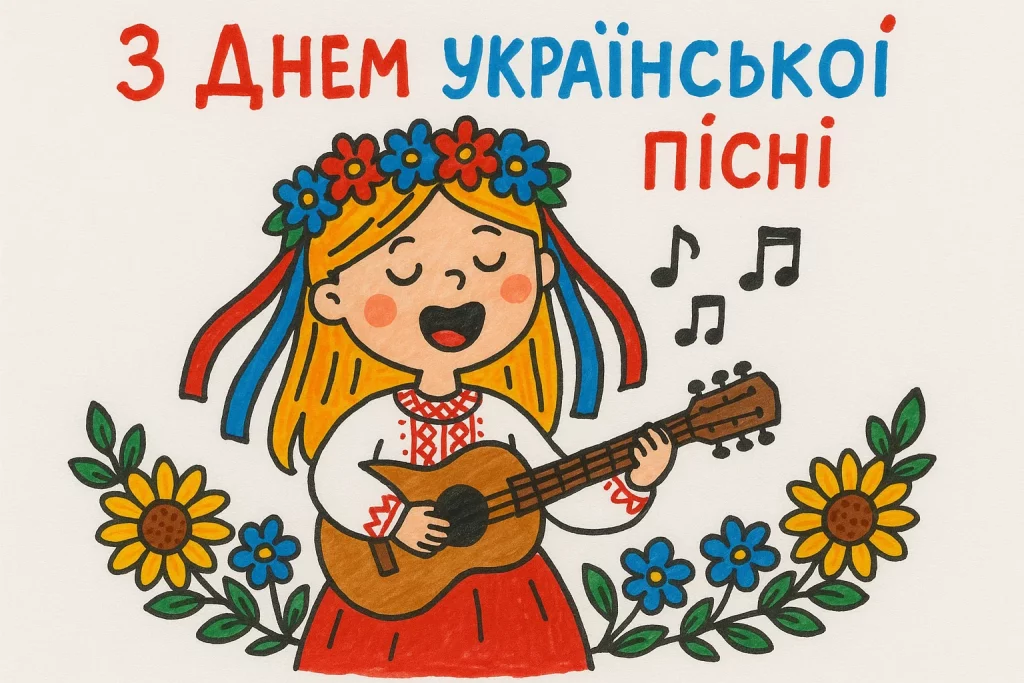 З Днем української пісні: картинки та листівки з привітаннями до свята