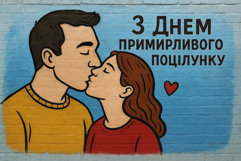 День примирливого поцілунку 25 серпня: красиві картинки та зворушливі привітання