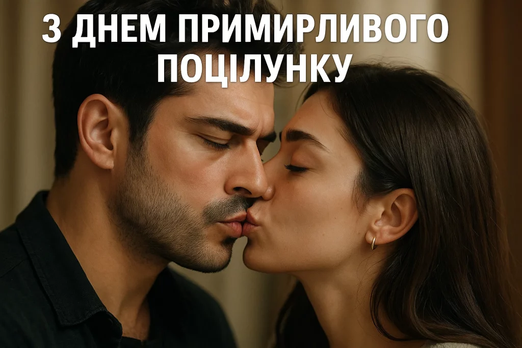 День примирливого поцілунку 25 серпня: красиві картинки та зворушливі привітання