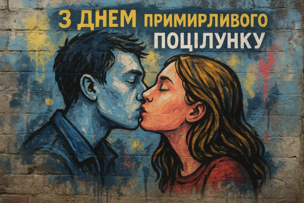 День примирливого поцілунку 25 серпня: красиві картинки та зворушливі привітання