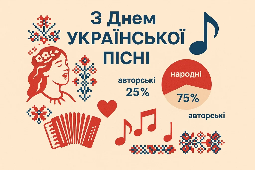 З Днем української пісні: картинки та листівки з привітаннями до свята