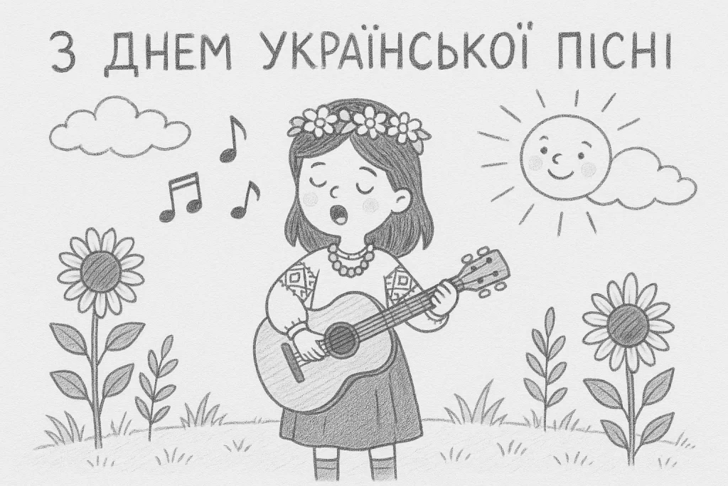 З Днем української пісні: картинки та листівки з привітаннями до свята