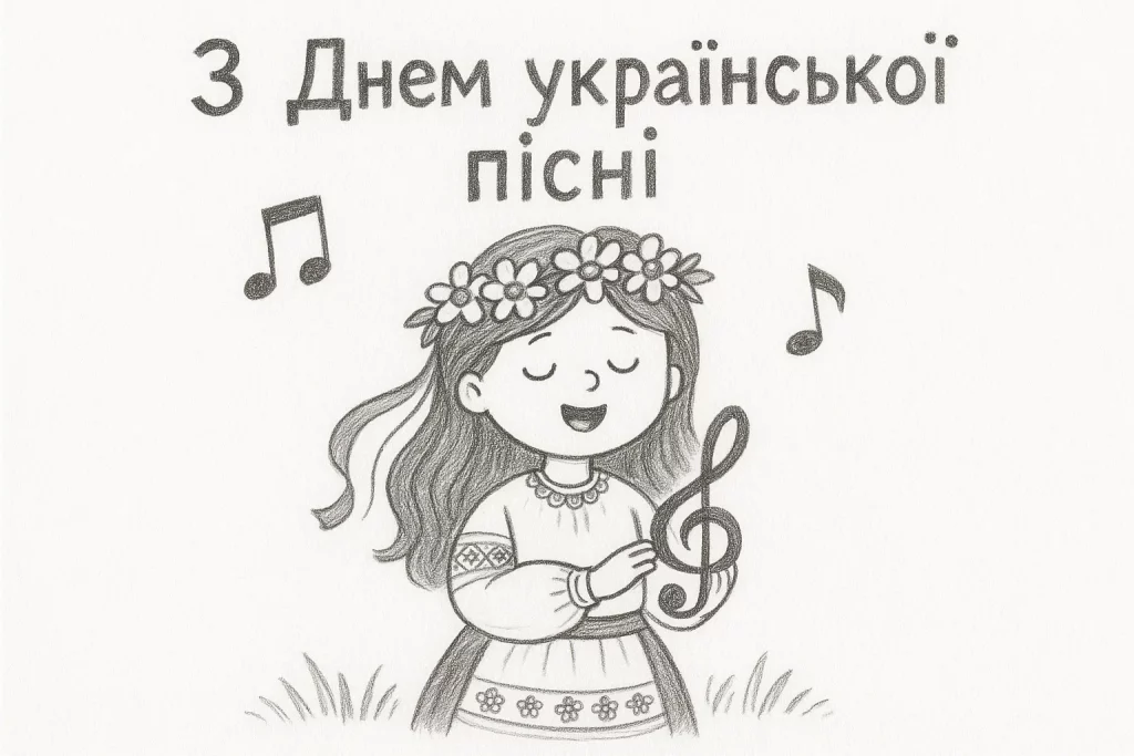 З Днем української пісні: картинки та листівки з привітаннями до свята