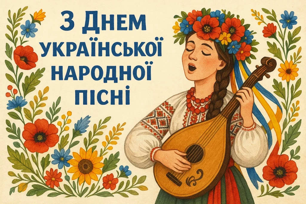 З Днем української пісні: картинки та листівки з привітаннями до свята