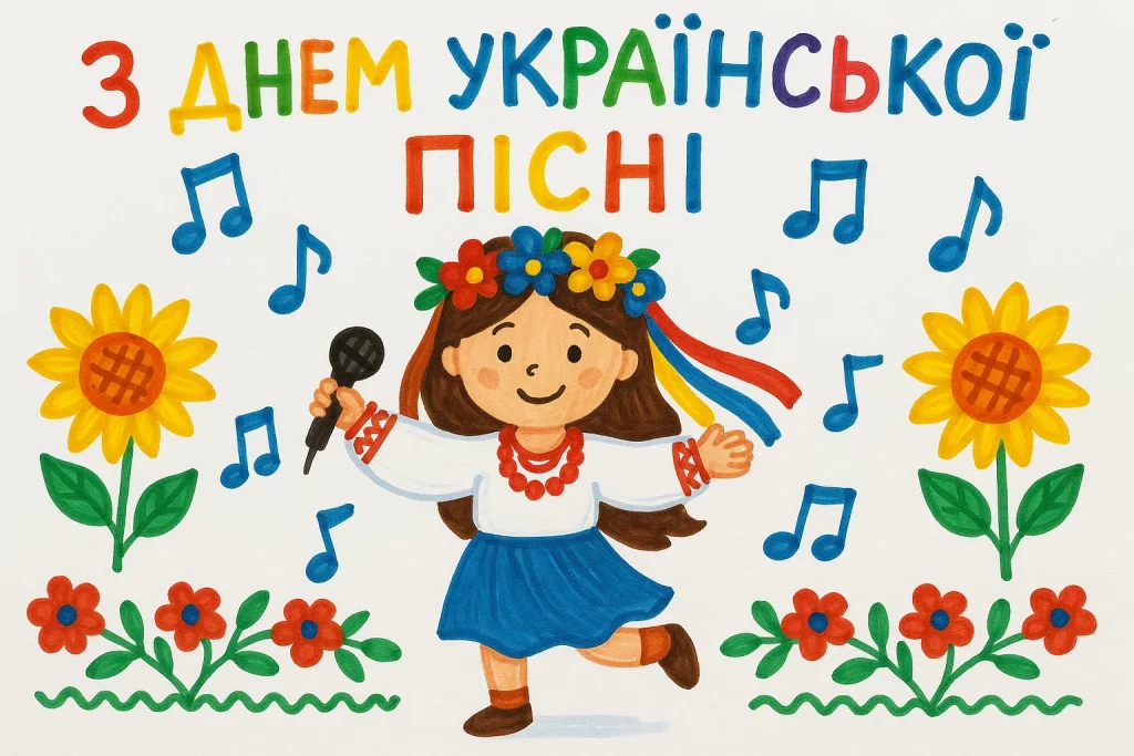 З Днем української пісні: картинки та листівки з привітаннями до свята