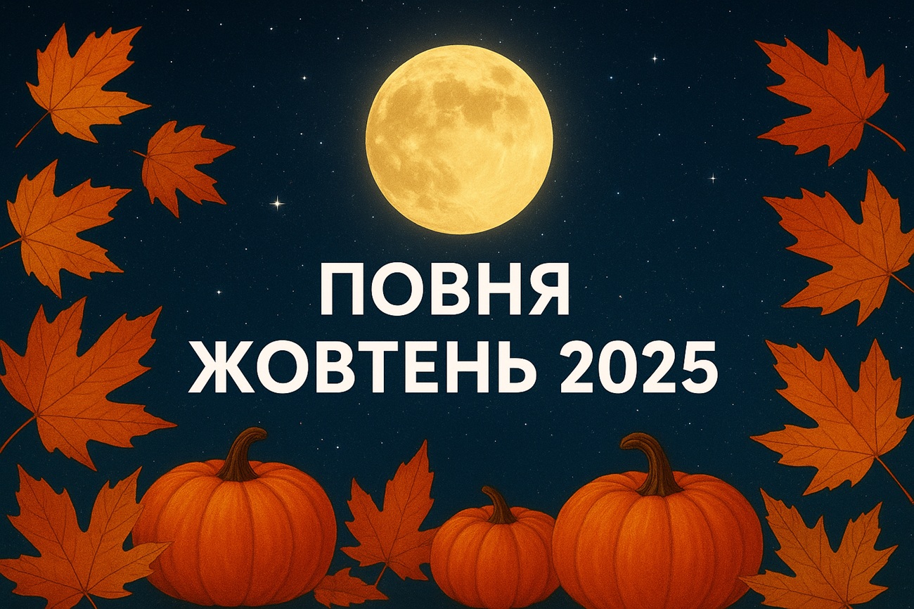 Повня та супермісяць жовтень 2025: коли буде та як він вплине на важливі рішення