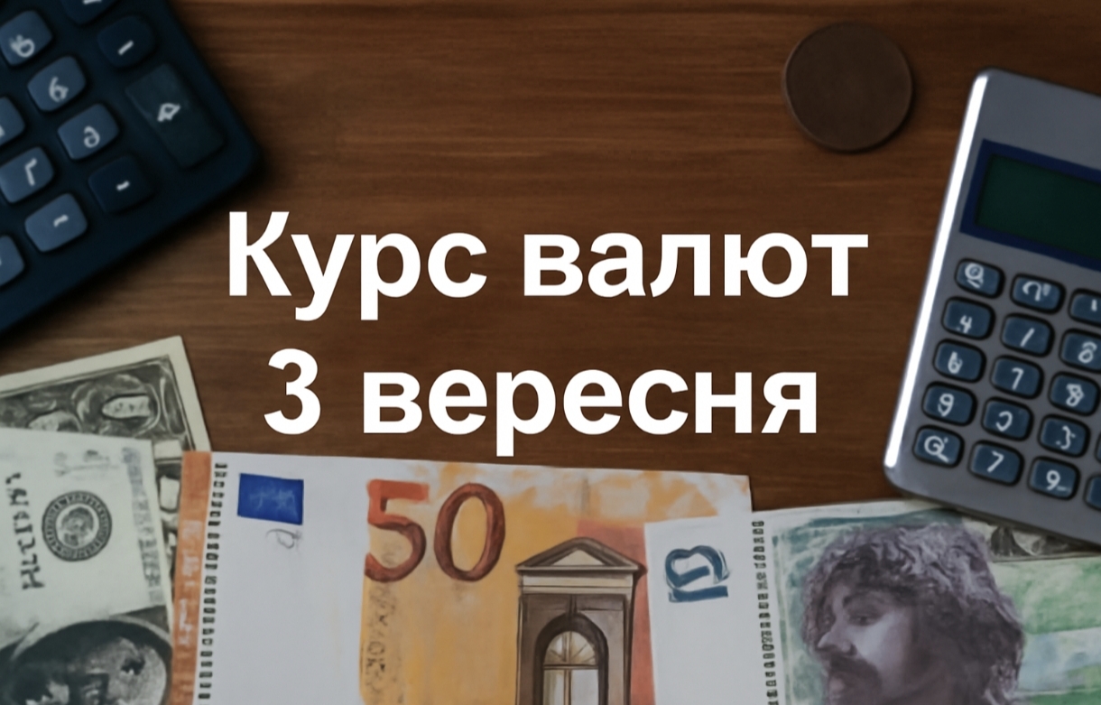 Курс валют на 2.09.2025: скільки коштують долар, євро і злотий
