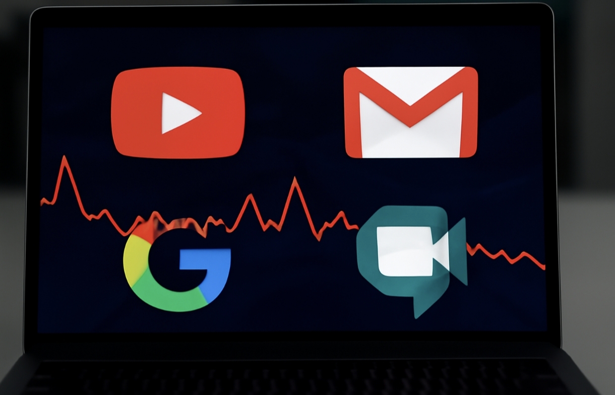 Масштабний збій Google по всьому світу: чому не працюють YouTube, Gmail та інші сервіси і коли очікувати відновлення