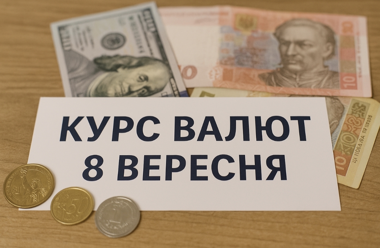 Курс валют на 8.09.2025: скільки коштують долар, євро і злотий