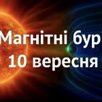 Магнітні бурі, прогноз на сьогодні: чого очікувати від сонячної активності 10 вересня