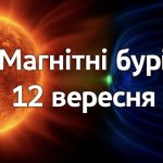 Магнітні бурі, прогноз на сьогодні: чого очікувати від сонячної активності 12 вересня 2025 року