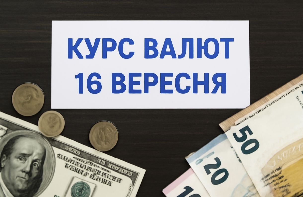 Курс валют на 16.09.2025: скільки коштують долар, євро і злотий
