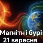 Магнітні бурі, прогноз на сьогодні: чого очікувати від сонячної активності 21 вересня 2025 року