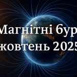 Магнітні бурі у жовтні 2025 року: прогноз по годинах та поради для метеозалежних людей
