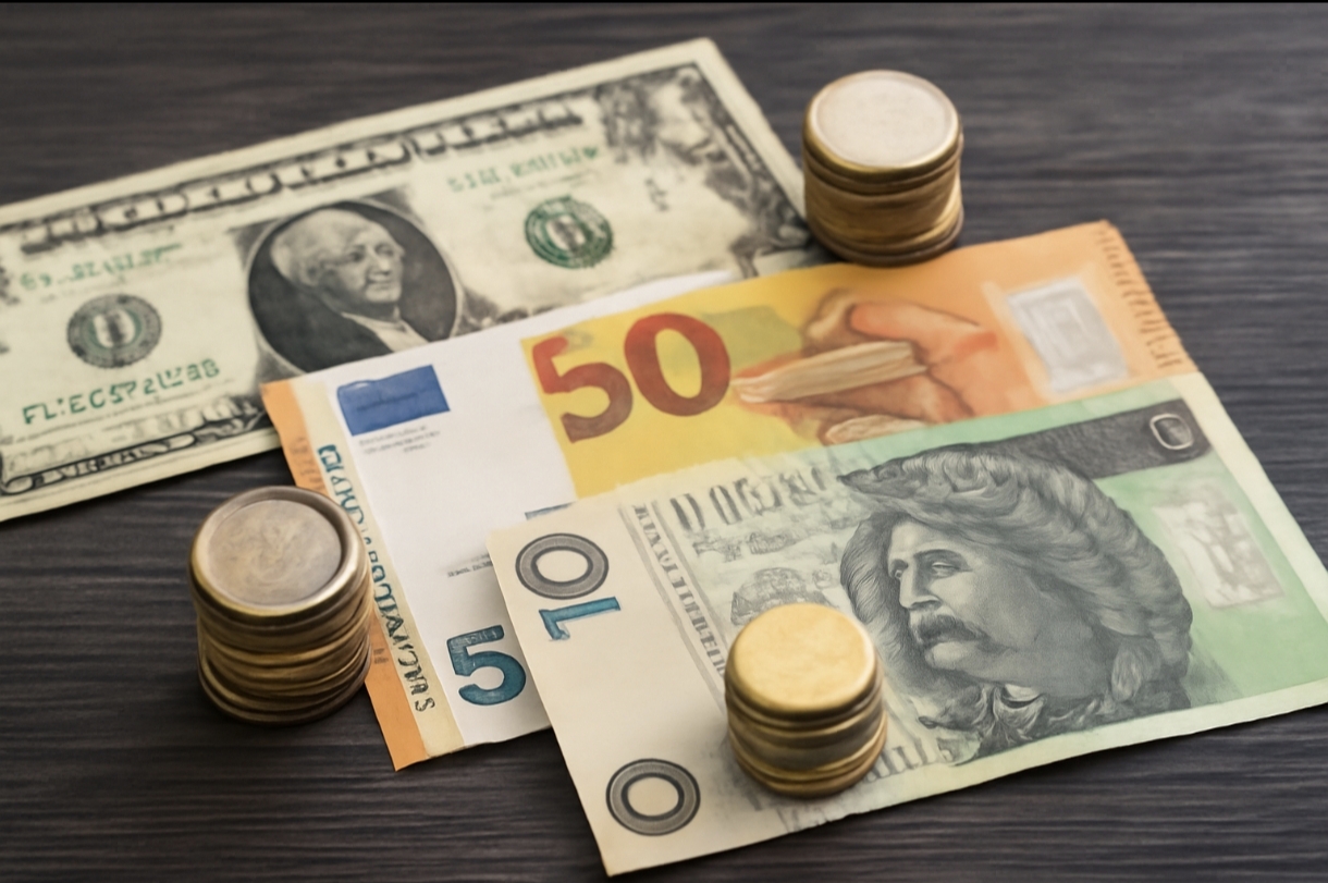 Курс валют на 25.09.2025: скільки коштують долар, євро і злотий