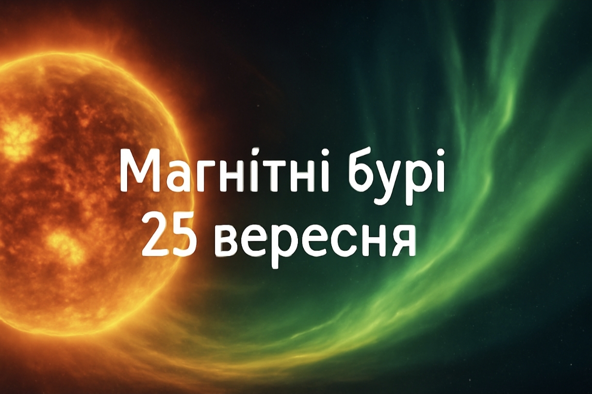 Магнітні бурі, прогноз на сьогодні: чого очікувати від сонячної активності 25 вересня 2025 року