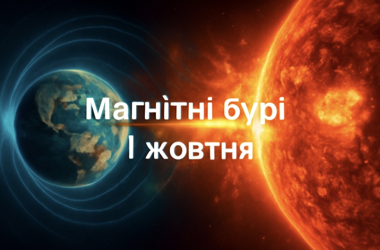 Магнітні бурі, прогноз на сьогодні: чого очікувати від сонячної активності 1 жовтня 2025 року