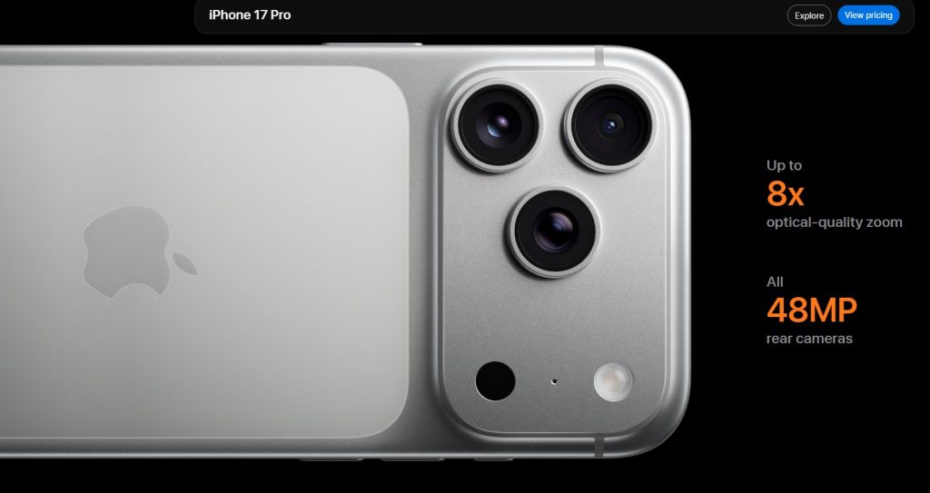 iPhone 17 Pro та Pro Max: потужність, камера та новий дизайн в одному флагмані від Apple