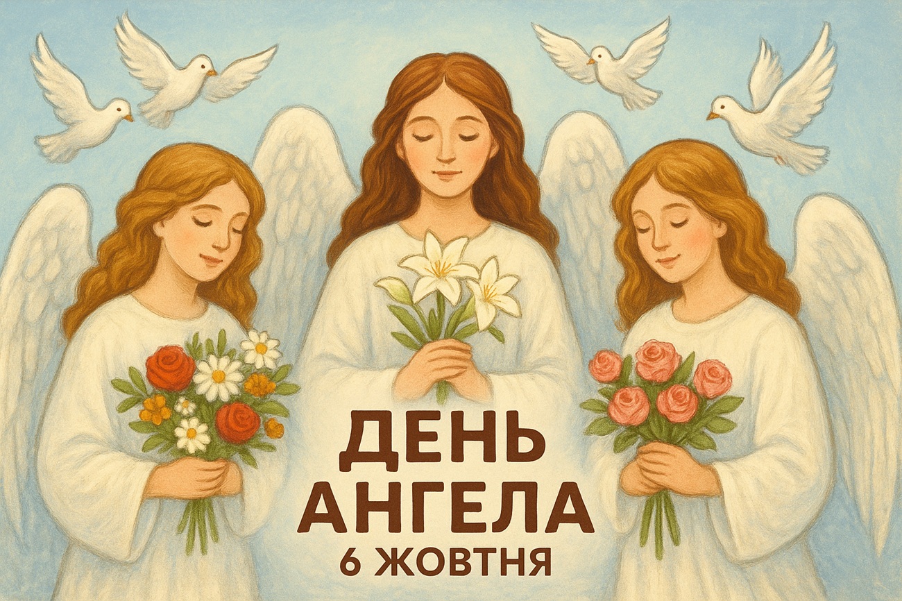 День ангела 6 жовтня: символіка імен і теплі слова для близьких
