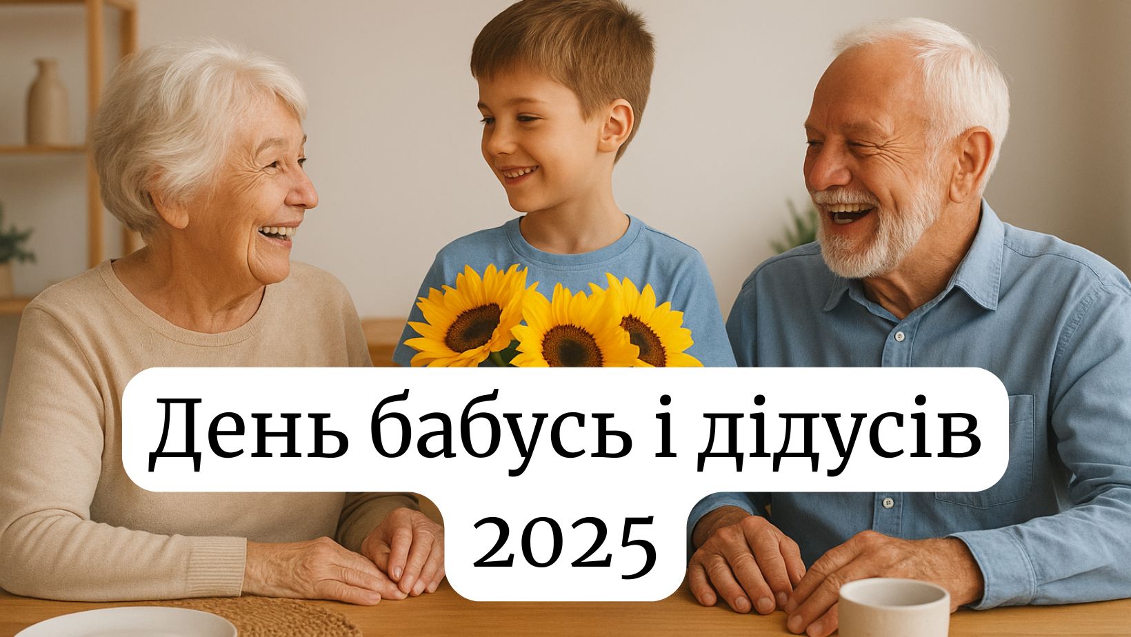 День бабусь і дідусів 28 жовтня 2025: душевні побажання прозою, СМС, картинки