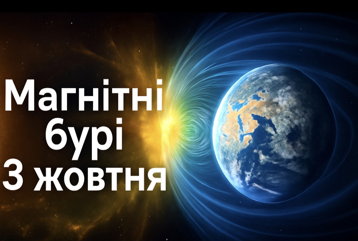 Магнітні бурі, прогноз на сьогодні: чого очікувати від сонячної активності 3 жовтня 2025 року