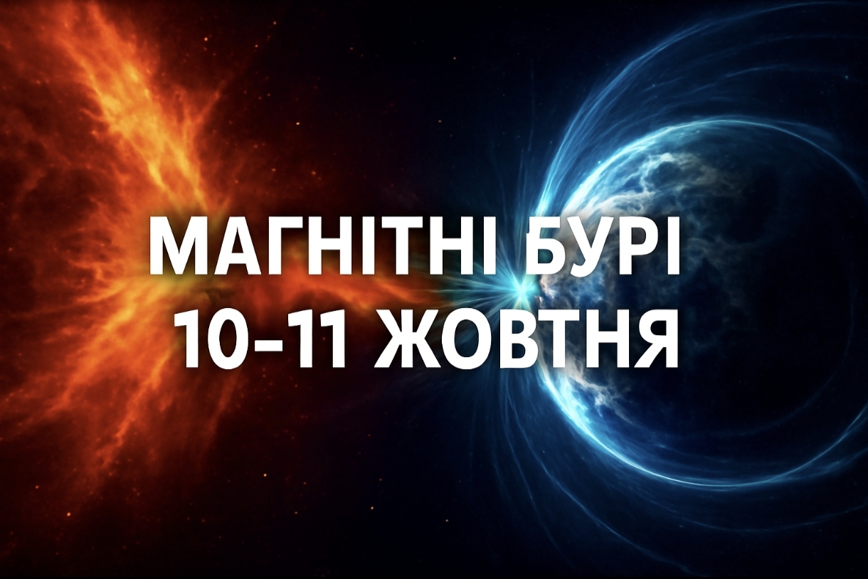 Магнітні бурі, прогноз на сьогодні: чого очікувати від сонячної активності 10-11 жовтня 2025 року