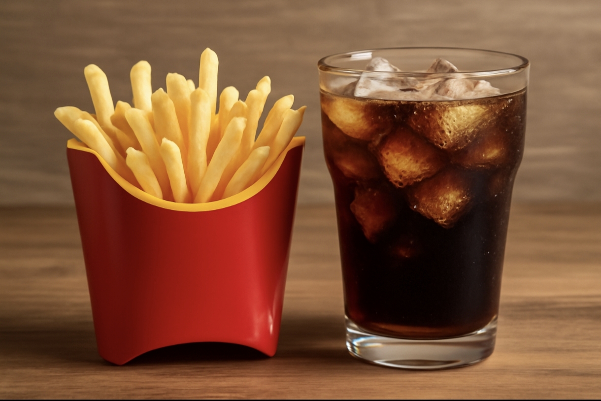 Як Coca-Cola та картопля фрі можуть допомогти при мігрені: несподіваний науковий факт