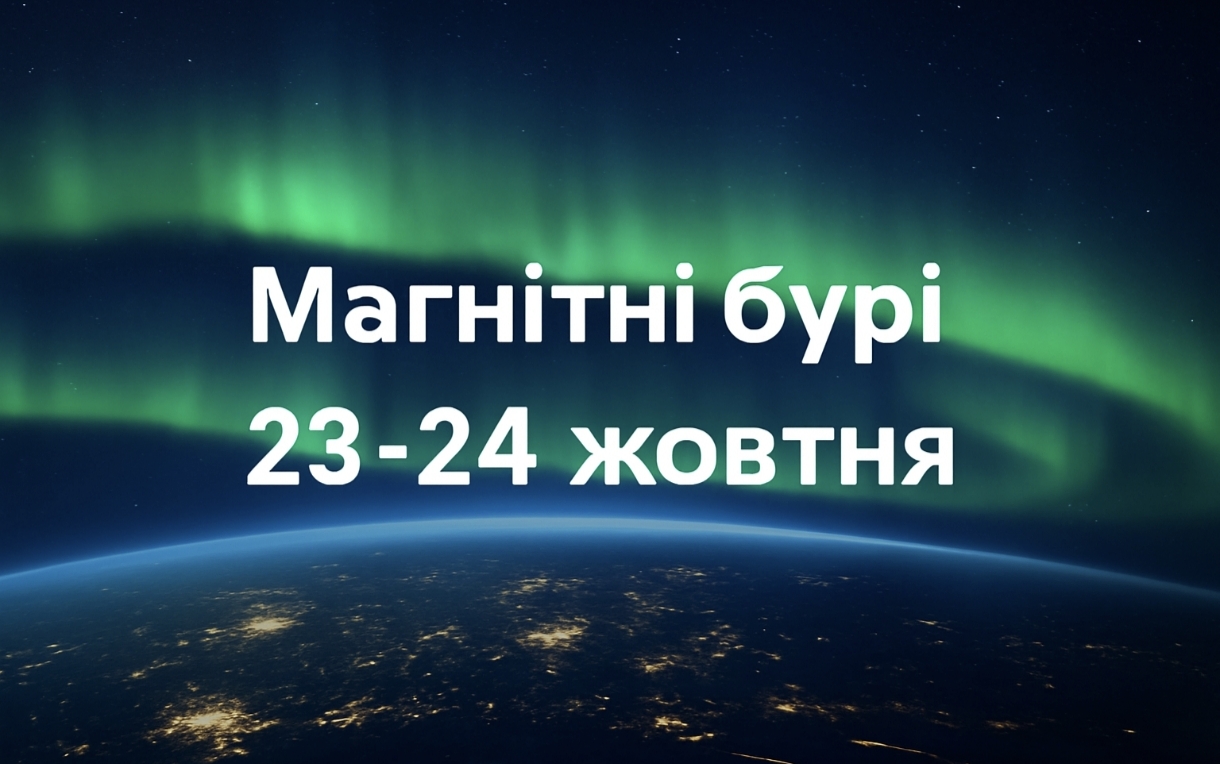 Магнітні бурі, прогноз на сьогодні: чого очікувати від сонячної активності 23-24 жовтня 2025 року