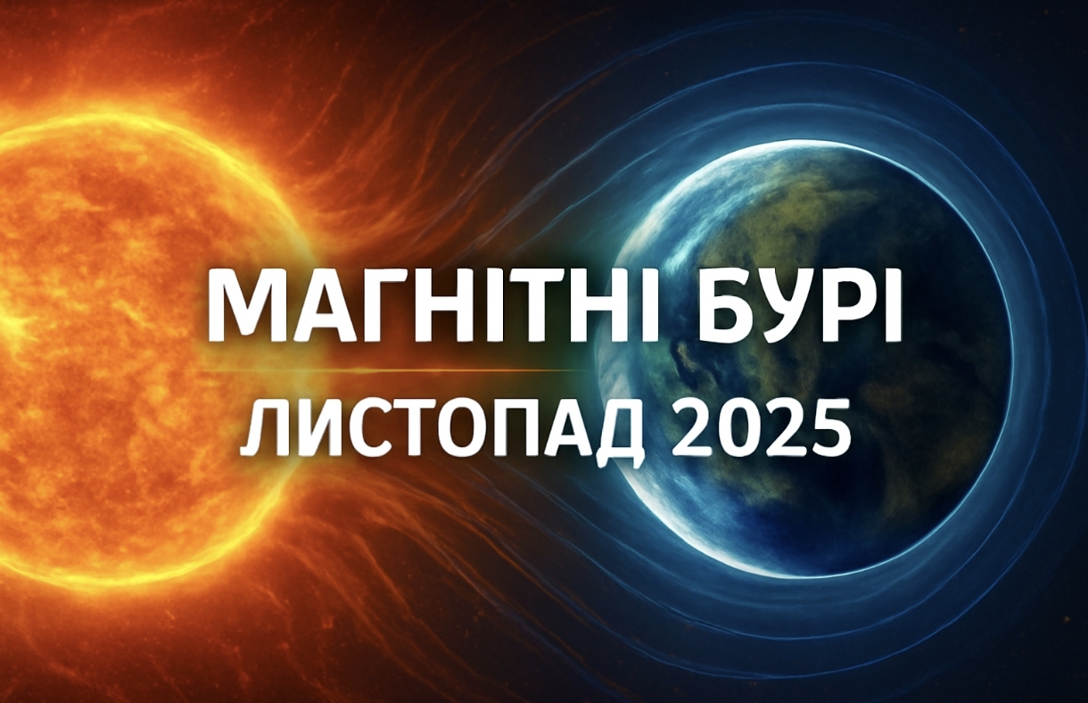 Магнітні бурі у листопаді 2025 року: прогноз по годинах та поради для метеозалежних людей