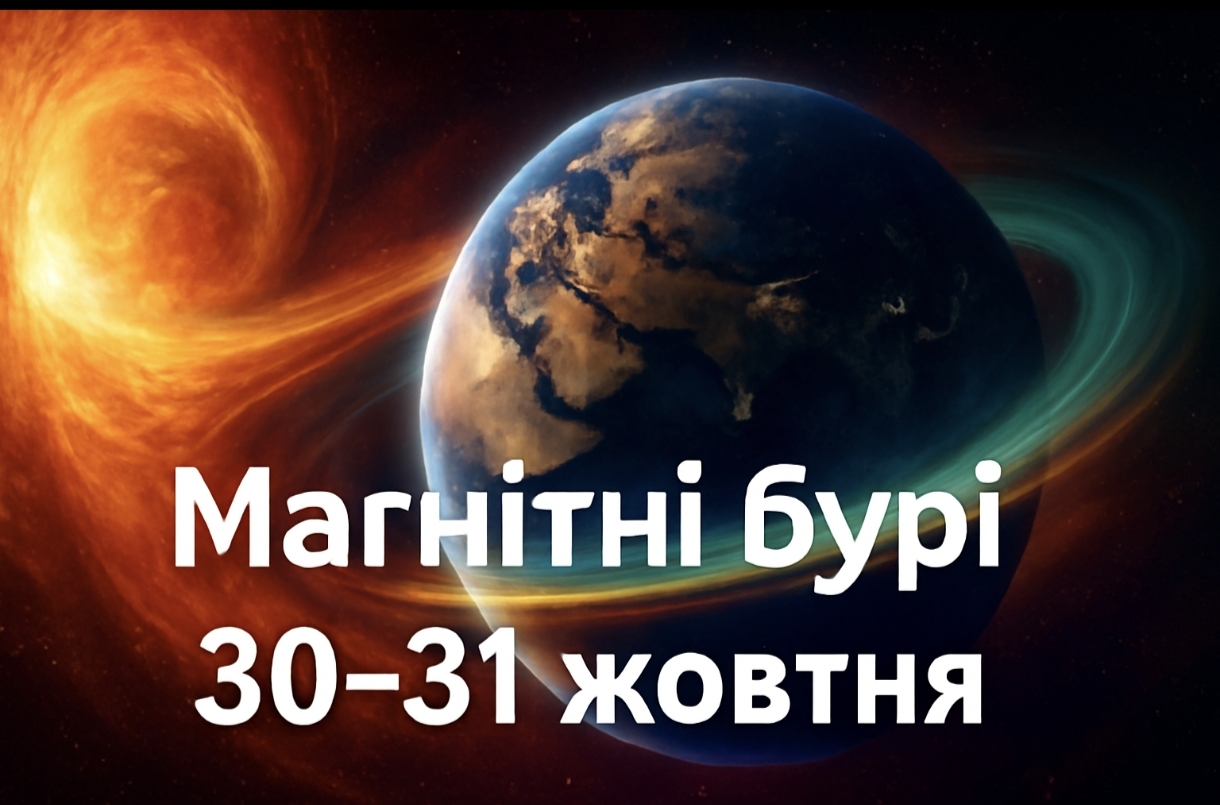 Магнітні бурі, прогноз на сьогодні: чого очікувати від сонячної активності 30-31 жовтня 2025 року