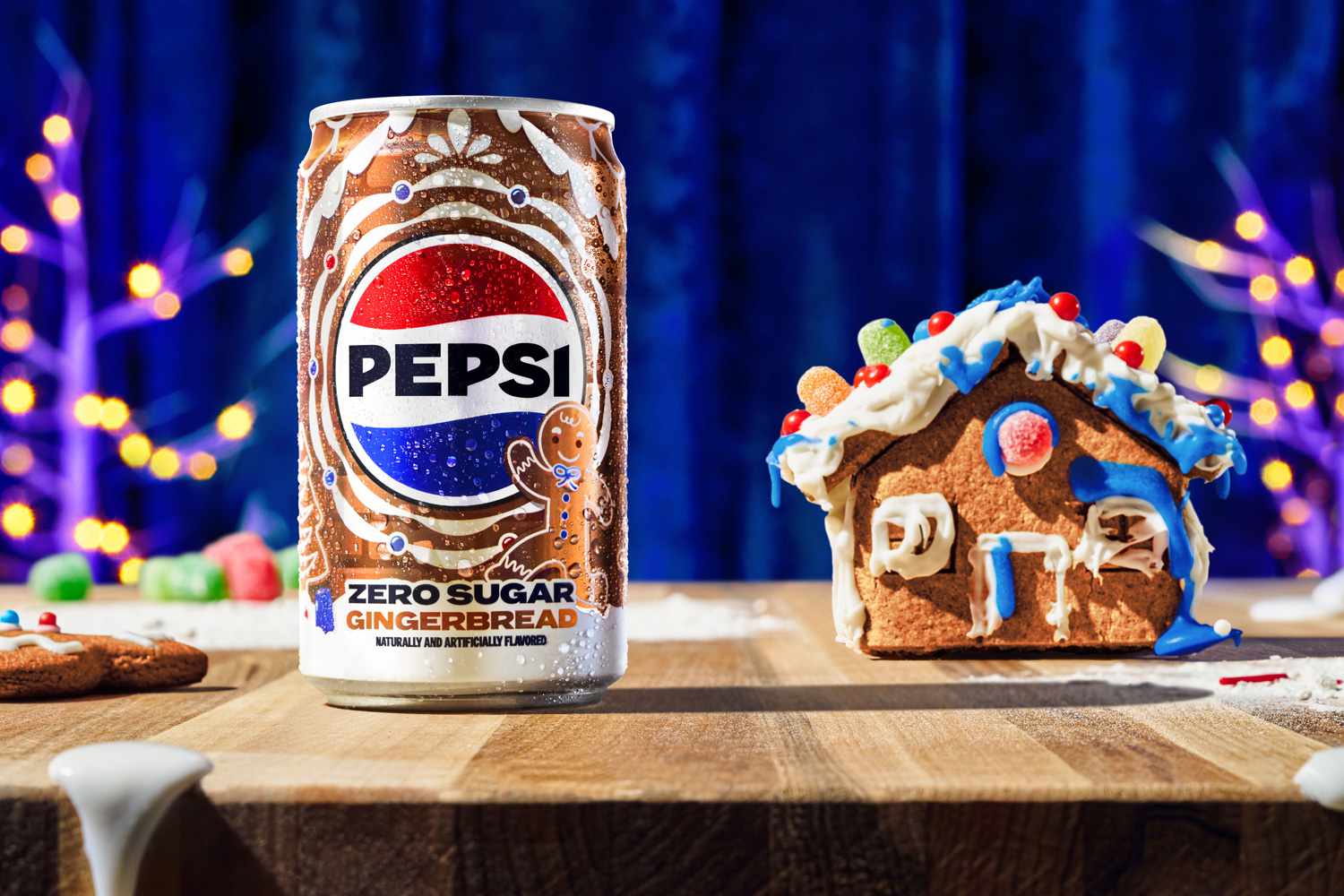 Pepsi запустила святкову новинку — лимітований смак «Імбирний пряник» без цукру