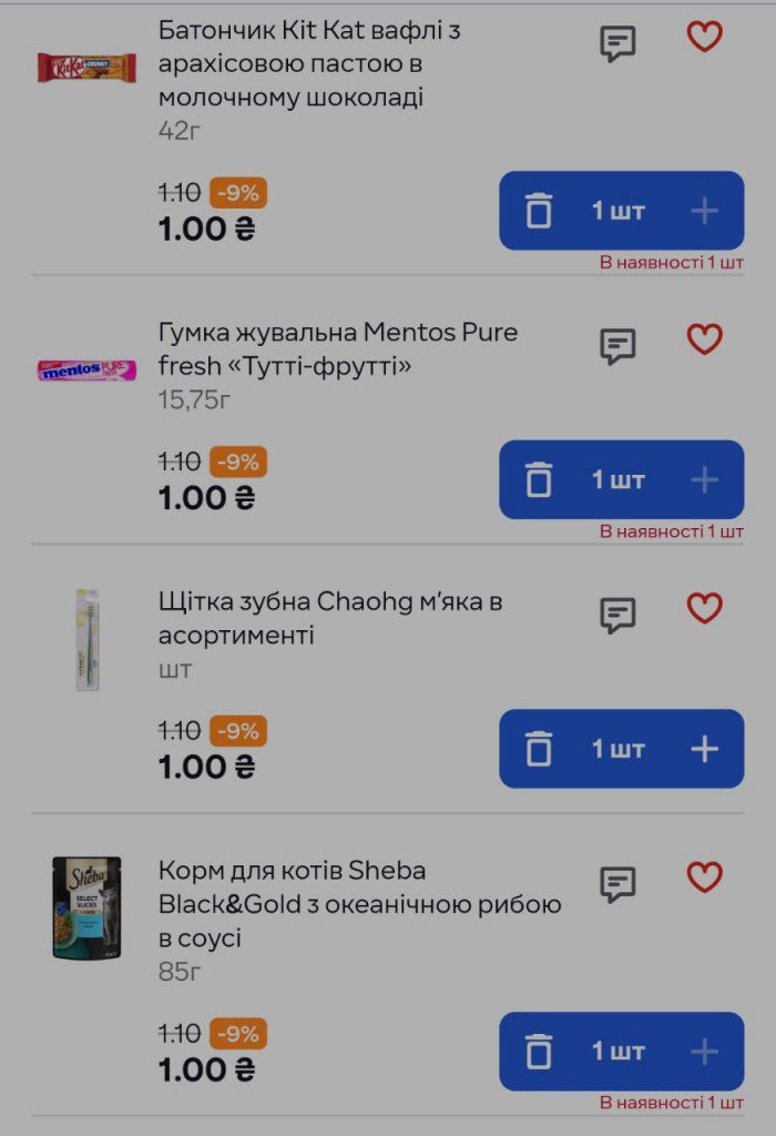 Товари за 1 гривню в Сільпо: секрети пошуку, як приєднатися до акції та заощадити на покупках