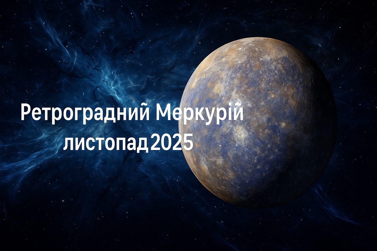 Ретроградний Меркурій листопад 2025: коли буде, на кого вплине і що не можна робити в цей період