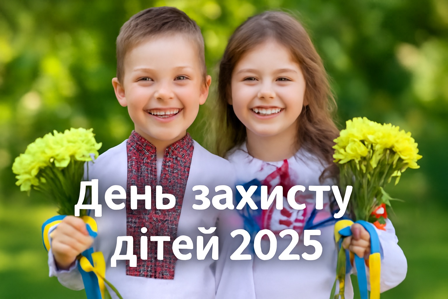 День захисту дітей 2025 в Україні: картинки, СМС та побажання прозою
