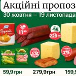 Ковбасна Мережа: акційні пропозиції 30 жовтня — 19 листопада 2025