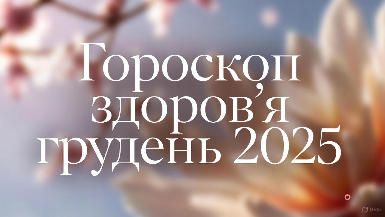 Чесний гороскоп здоров’я на грудень 2025 для всіх знаків зодіаку: що очікує на вас в кінці року