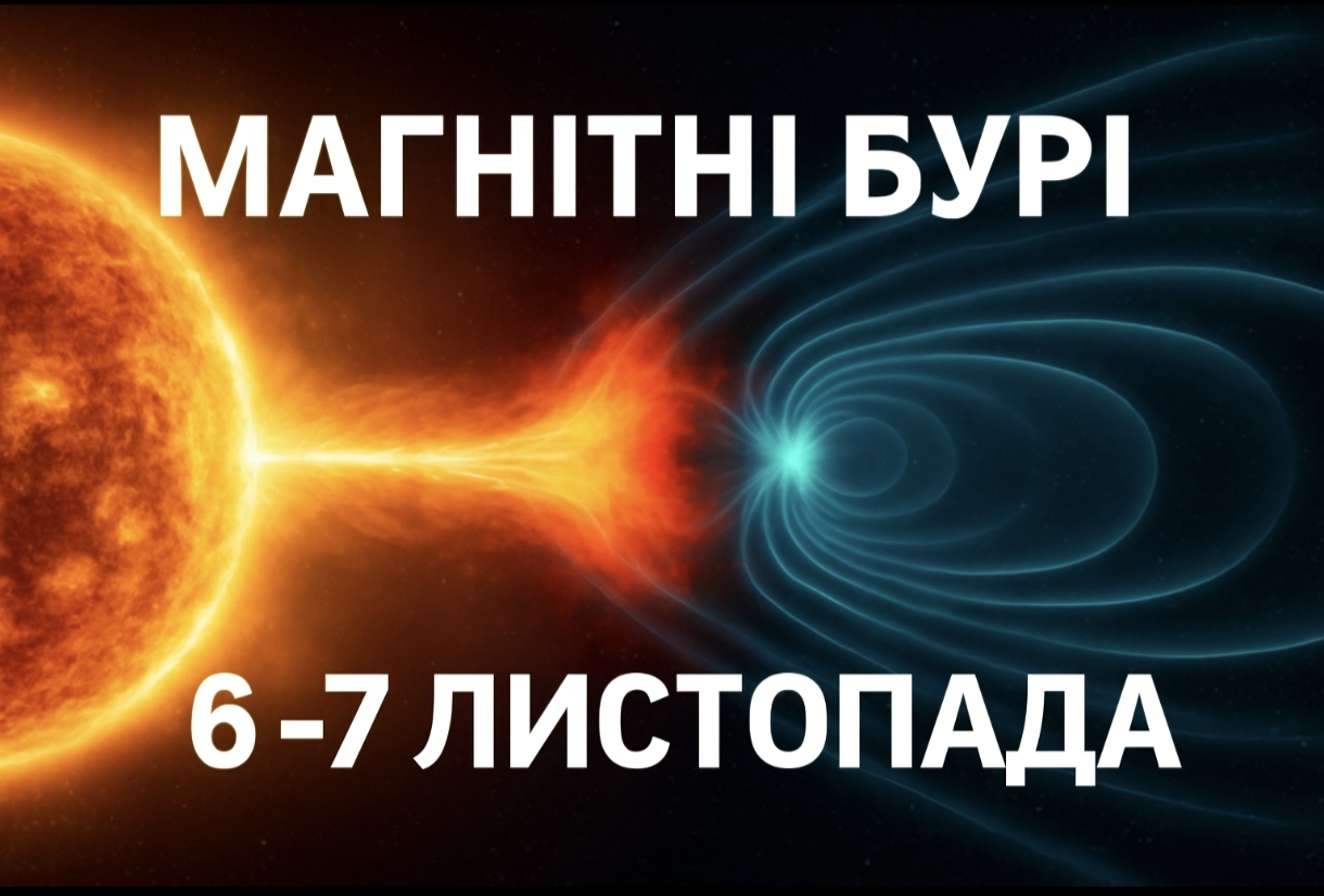 Магнітні бурі, прогноз на сьогодні: чого очікувати від сонячної активності 5-6 листопада 2025 року
