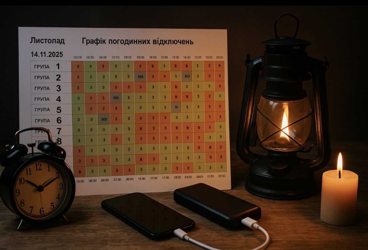 Графіки відключення світла Буковина 14 листопада: актуальна інформація