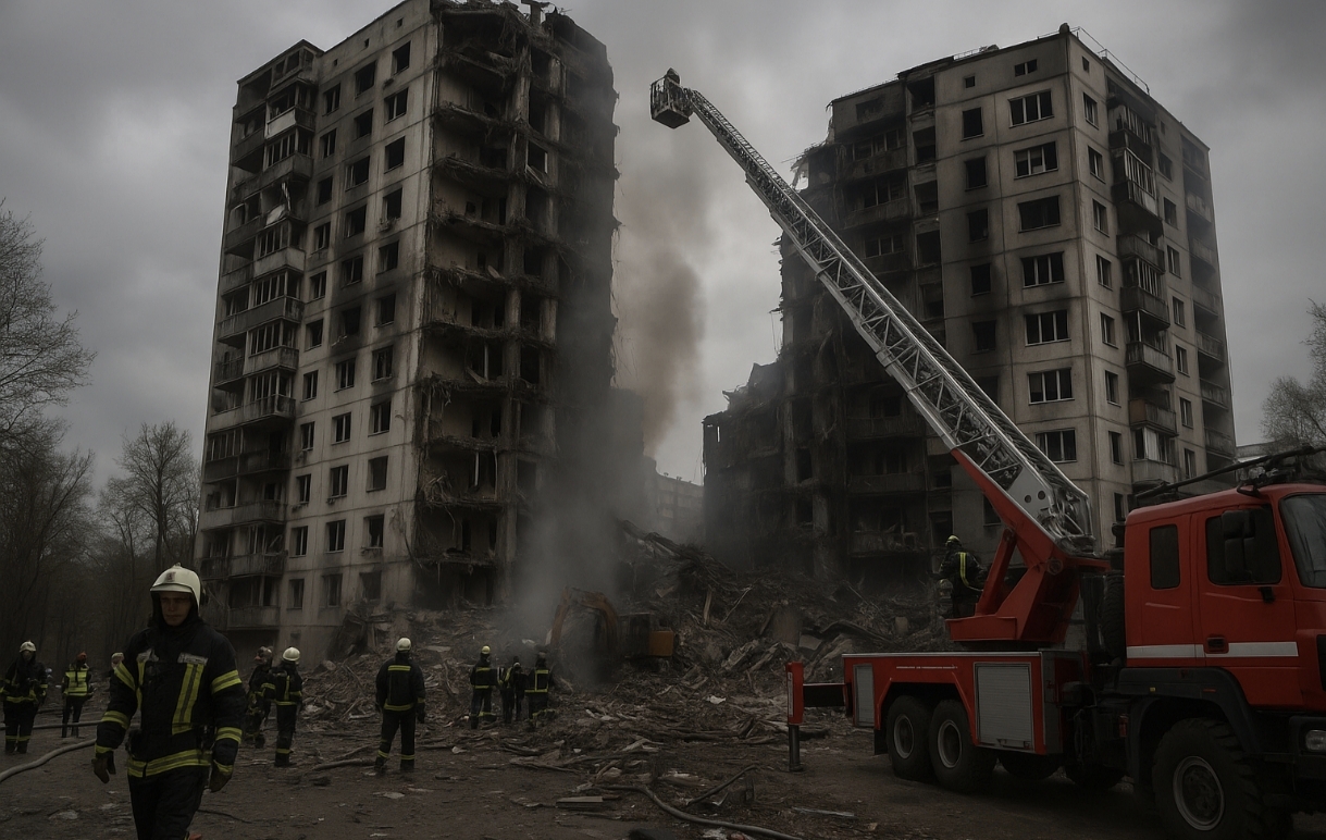РФ масовано атакувала Київ та область: що відомо про наслідки удару 25 листопада
