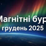 Магнітні бурі грудень 2025: прогноз по годинах та поради для метеозалежних людей
