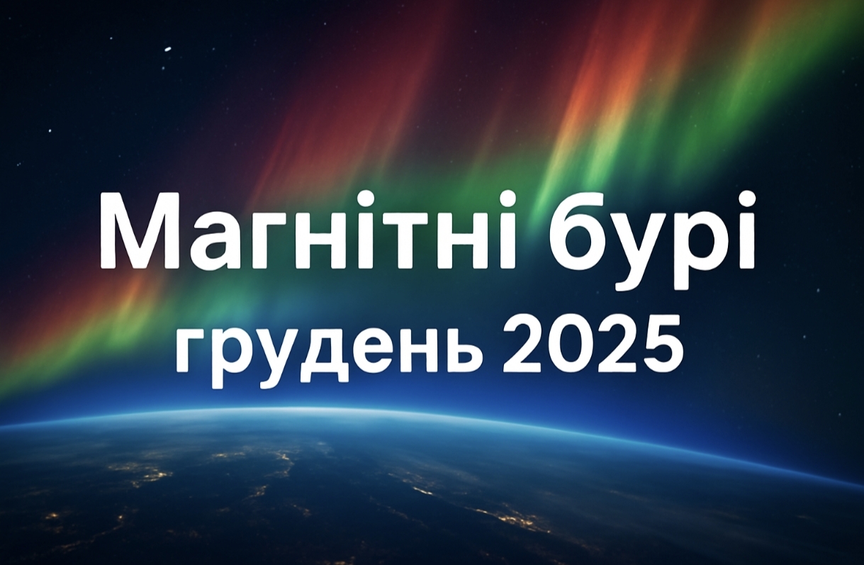 Магнітні бурі грудень 2025: прогноз по годинах та поради для метеозалежних людей
