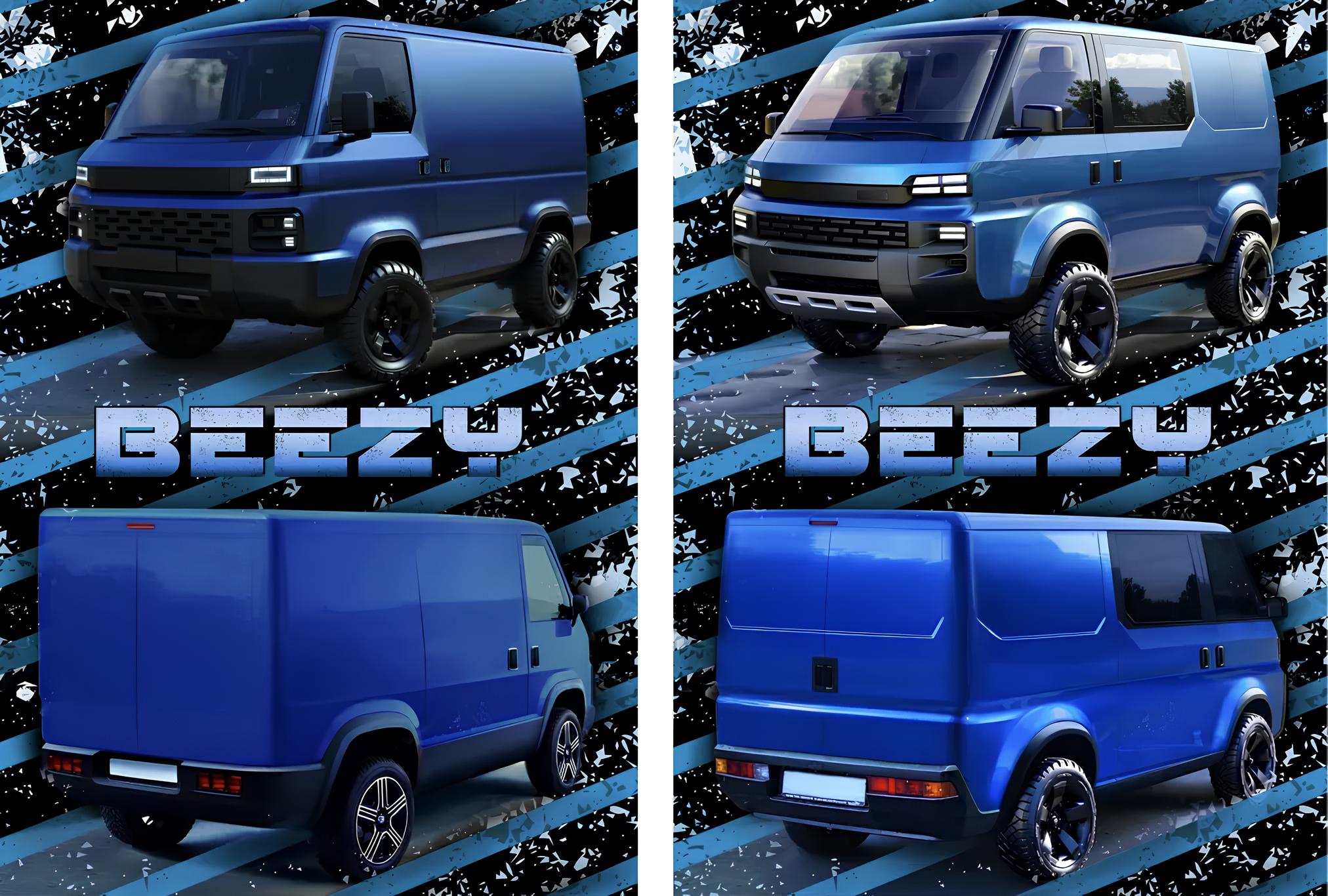 В Україні створюють нову машину – мінівантажний фургон BEEZY: як цей фургон замінить популярні іноземні моделі