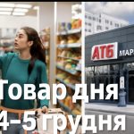 Товар дня в АТБ 4-5 грудня: що можна купити сьогодні зі знижкою 50%