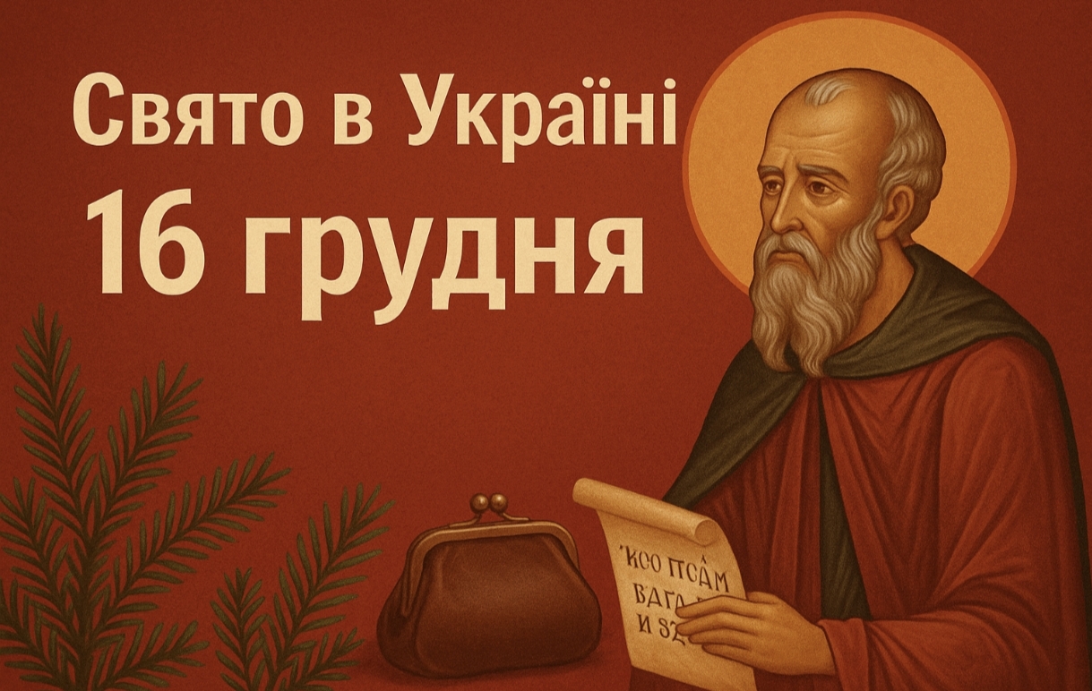 16 грудня яке свято в Україні: чому цього дня не можна лінуватися і рахувати гроші