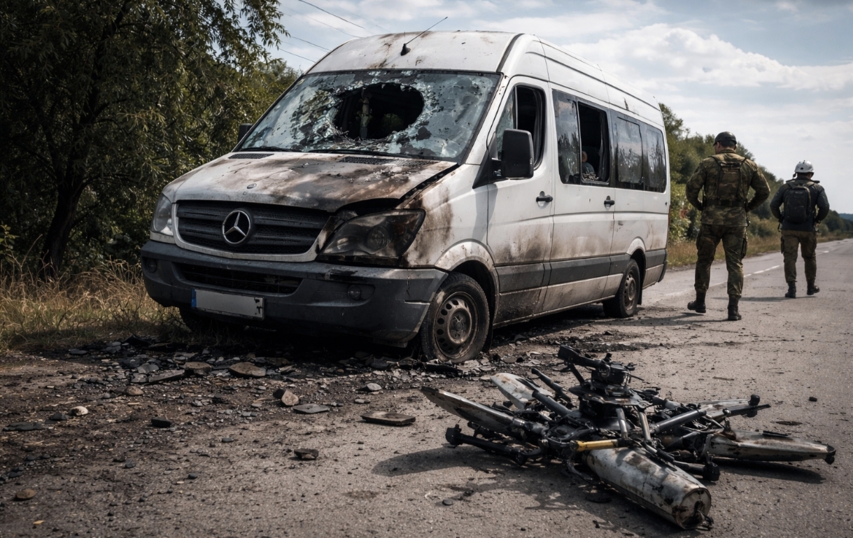 Що відомо про атаку маршрутки у Запорізькому районі та чи є постраждалі