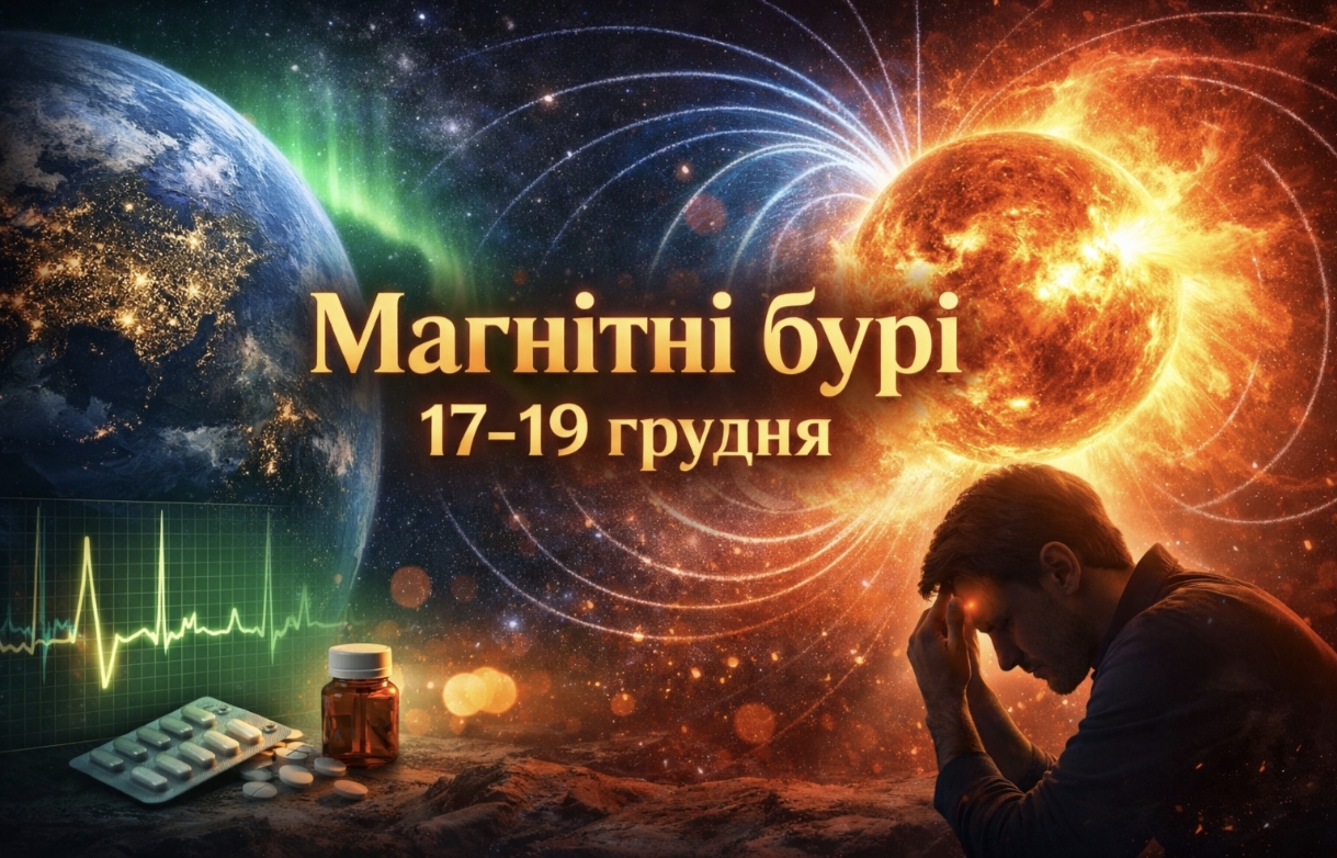 Магнітні бурі, прогноз на сьогодні: чого очікувати від сонячної активності 17-19 грудня 2025 року