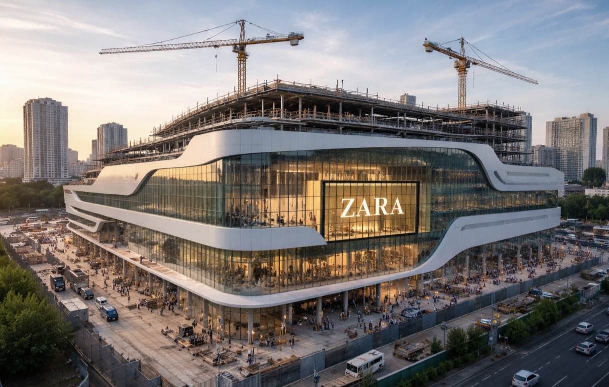У Києві відкриють один із найбільших у світі магазинів Zara: коли та де з’явиться модний гігант