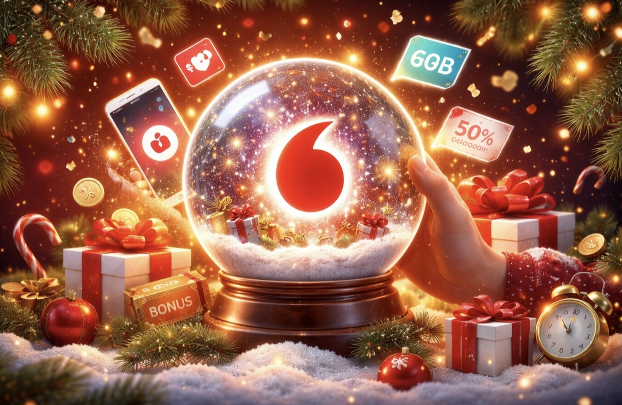 Святкові подарунки від My Vodafone: як виграти додаткові Гігабайти, безкоштовний мобільний інтернет, знижки на тариф та рік без абонплат