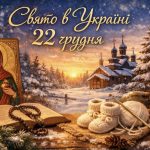 22 грудня яке свято в Україні: що категорично не можна робити і кому молитися